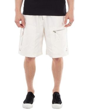 Isabel Marant Nahlan Elasticated Waistband Zip-Detailed Shorts - Natural