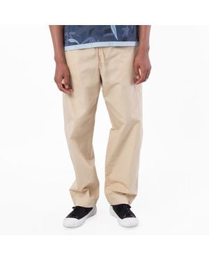 KENZO Elasticated Waistband Cargo Trousers - Natural