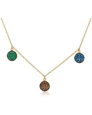 Le Vian Ladies Costa Smeralda Emeralds Necklaces Set - Metallic