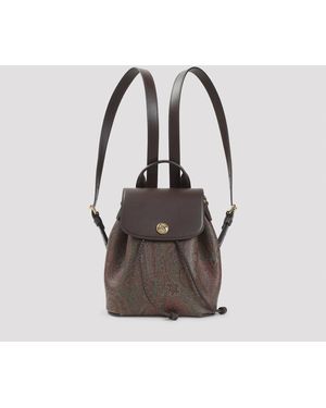 Etro Essential S Arnica Backpack - Brown
