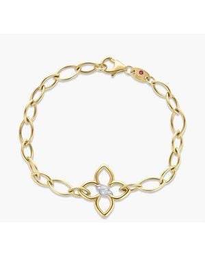 Roberto Coin Cialoma Diamond Flower Bracelet - Metallic