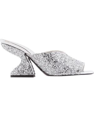 Ferragamo Ladies Sandals, Us - White
