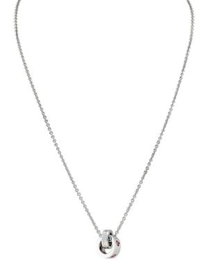 BVLGARI 18Kt With Amethysts And Tourmalines Necklace - Metallic