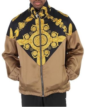 Versace Baroque Print Techno Fabric Jacket For - Multicolour