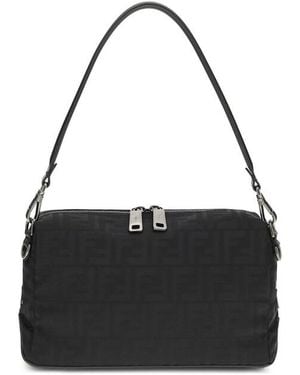 Fendi Lui Medium Shoulder Bag - Black
