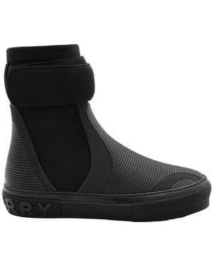 Burberry Sub High-Top Sneakers, Brand Size 48 Us - Black