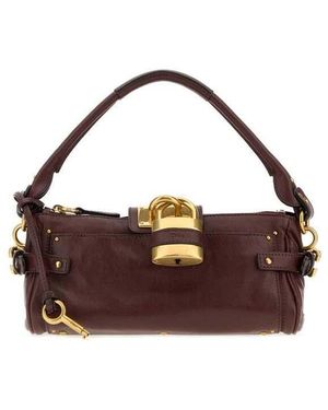 Chloé Chocolate Leather Paddington Shoulder Bag Craftybrown Borse A Tracolla
