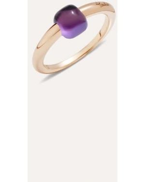 Pomellato Ring M'Ama Non M'Ama Amethyst Size 52 - Pink
