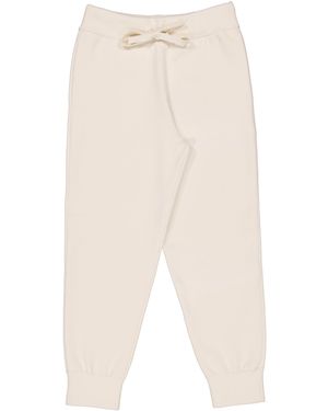 Burberry Larkan Cashmere Blend Jogging Trousers - Natural