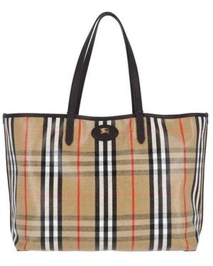 Burberry Highlands Medium Tote Bag - Brown