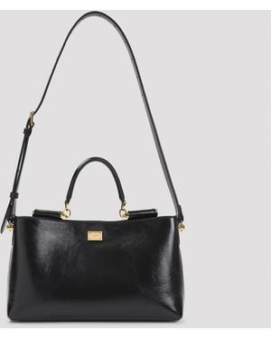 Dolce & Gabbana Dolce & Gabbana Top Handle Bag - Black