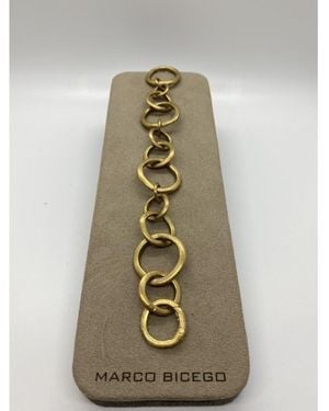 Marco Bicego 18K Link Small Gauge Bracelet Bb1349.Y.02 - Green