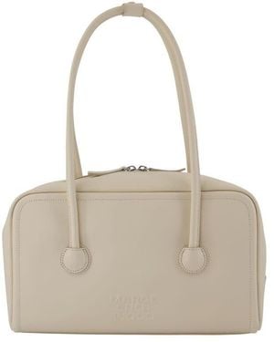 Marge Sherwood Margesherwood Soft Cowhide Leather Shoulder Bag - Natural