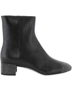 Rene Caovilla Rene Caovilla Bonnie Ankle Boots - Black