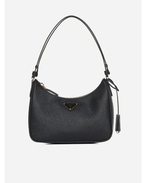 Prada Re-Edition Saffiano Leather Mini Bag - Black