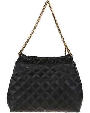 Tory Burch Fleming Hobo - Black
