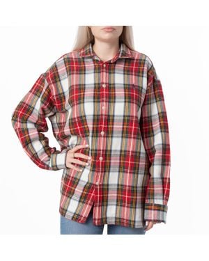 Polo Ralph Lauren Plaid Cotton Twill Shirt - Red