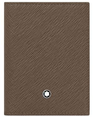 Montblanc Sartorial Card Holder 4Cc - Brown