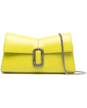 Marc Jacobs The St Marc Clutch Bag - Yellow