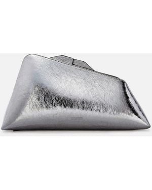 The Attico 8.30 Pm Clutch - Gray