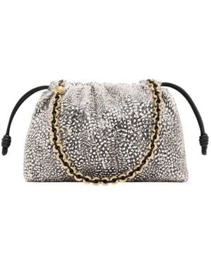 Loewe Medium Flamenco Purse - Gray