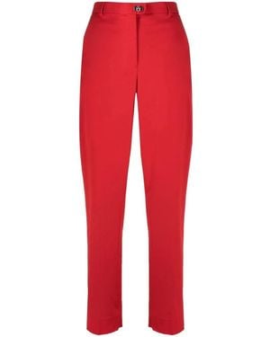 Ferragamo Cropped Trousers - Red