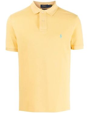 Polo Ralph Lauren Iconic Mesh Polo Shirt - Yellow