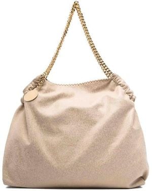 Stella McCartney Eco Shaggy Deer Tote Bag - Natural
