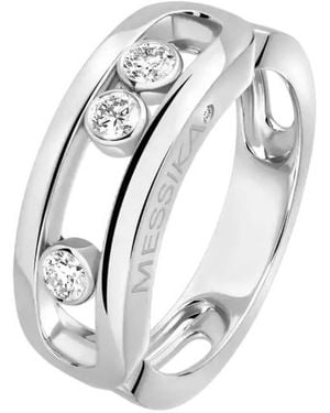 Messika Move 18K Diamond Ring - Metallic