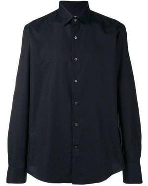 Ferragamo Gancini Printed Shirt Navy - Blue