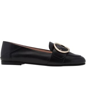 Bally Clariska Leather Loafers - Black