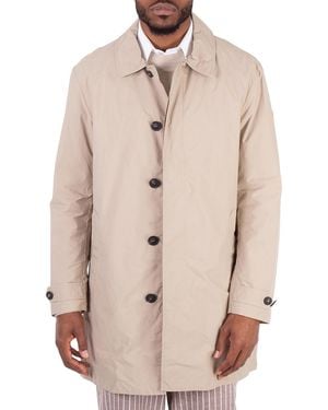 Save The Duck Rhys Water Repellent Nylon Coat - Natural