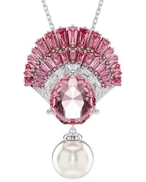 Swarovski Idyllia Shell Pendant Necklace - Pink