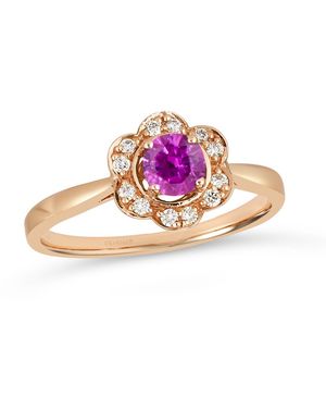 Le Vian Passion Ruby Ring Set - Pink