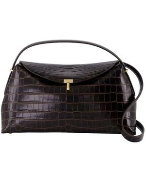 TOTEME Top Handle Bag - Black