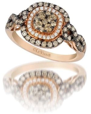 Le Vian Ladies Chocolatier Rings Set - Metallic