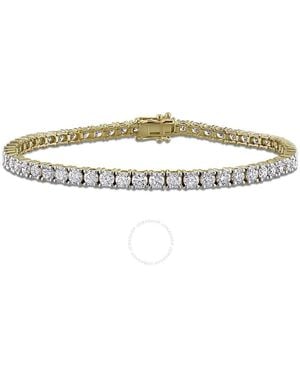 Created Forever 6 1/4Ct Tw Lab-Grown Diamond Tennis Bracelet - Metallic