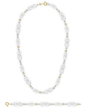 Swarovski Somnia Necklace & Bracelet Set - White
