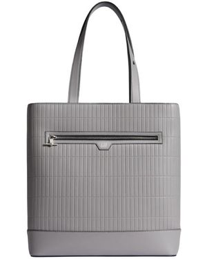 dunhill T-Bar Zip Rollagas Tote - Grey