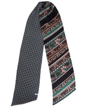 Ferragamo Ferragamo Sl Nirvana Scarf - Blue