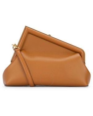 【関税&送料込】Fendi Fendi First Sma Karung Etrusco Fendi First Sma Karung Etrusco in Brown | Lyst