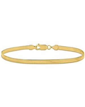 Amour 3.5Mm Flex Herringbone Chain Bracelet - Yellow