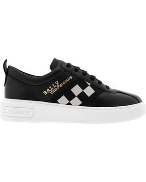 Bally Lift Vita Parcours Low-Top Trainers, Brand Size 5 Us Size 6 - Black