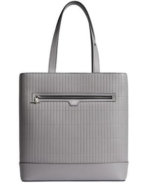 dunhill T-Bar Zip Rollagas Tote - Grey