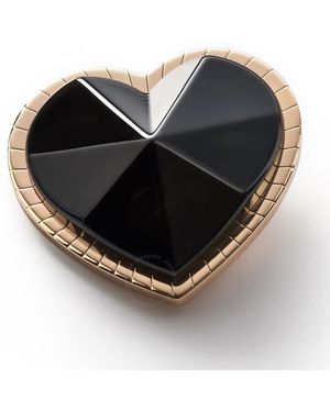 Baccarat Etoile Mon Coeur Vermeil Crystal Pendant 2812889 - Black