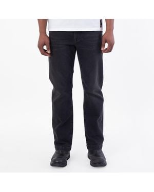 Fendi Straight-Cut Cotton Denim Jeans, Waist - Blue