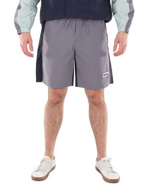 Maison Kitsuné Colour-Block Track Shorts - Blue