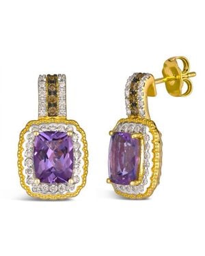 Le Vian Ladies Semi-Precious Drop Earrings Set - Blue