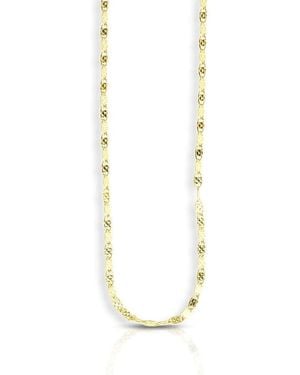 Tresorra 14K Sparkle Chain Necklace - Metallic