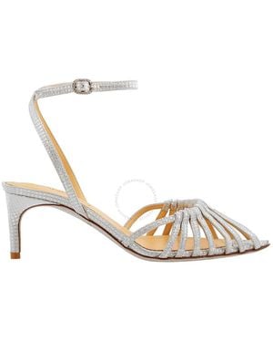 Giannico Silver Eve Slingback S - Metallic